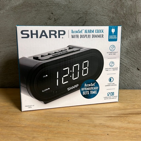 Other Sharp Accuset Alarm Clock New Poshmark